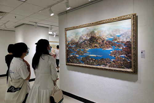 著名藝術家李書成精品油畫展在廣州舉行