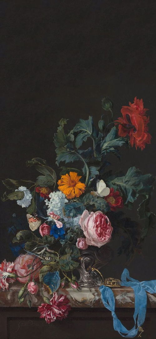 這是一期油畫壁紙