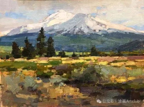 油畫 層次 筆觸 冷暖 色彩