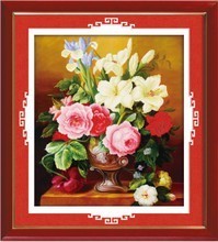 【十字繡油畫花瓶花卉】最新最全十字繡油畫花瓶花卉 產品參考信息