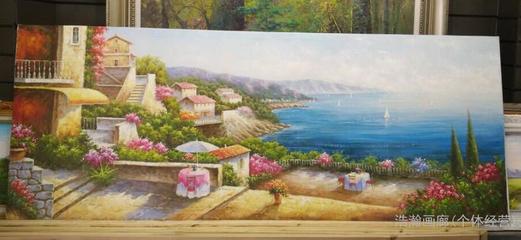 煙臺開發區質量超贊的手繪油畫圖片_高清圖_細節圖-浩瀚畫廊(個體經營) -