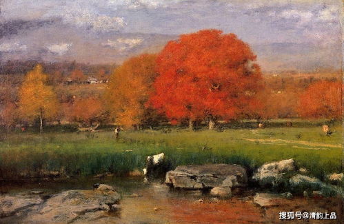美國畫家喬治 英尼斯油畫風景作品欣賞