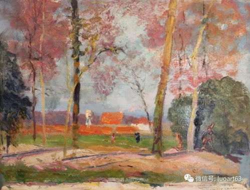 法國畫家Victor Charreton筆下的迷人油畫風(fēng)景