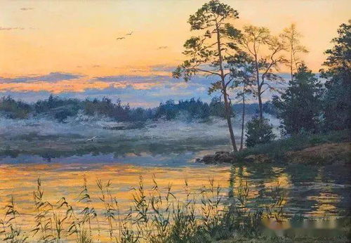 光影的詩篇 俄羅斯油畫家斯坦尼斯拉夫·布魯西洛夫風景油畫作品欣賞